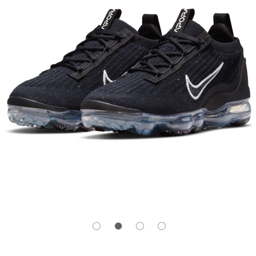 Nike Black and White Air VaporMax Sneakers